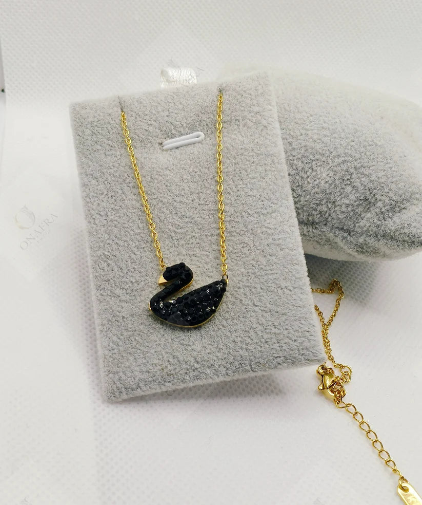 Black Swan Necklace
