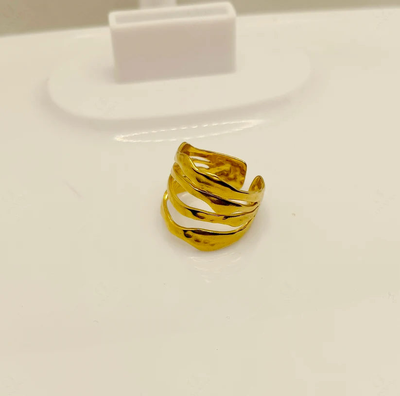 Four Layer Design Ring
