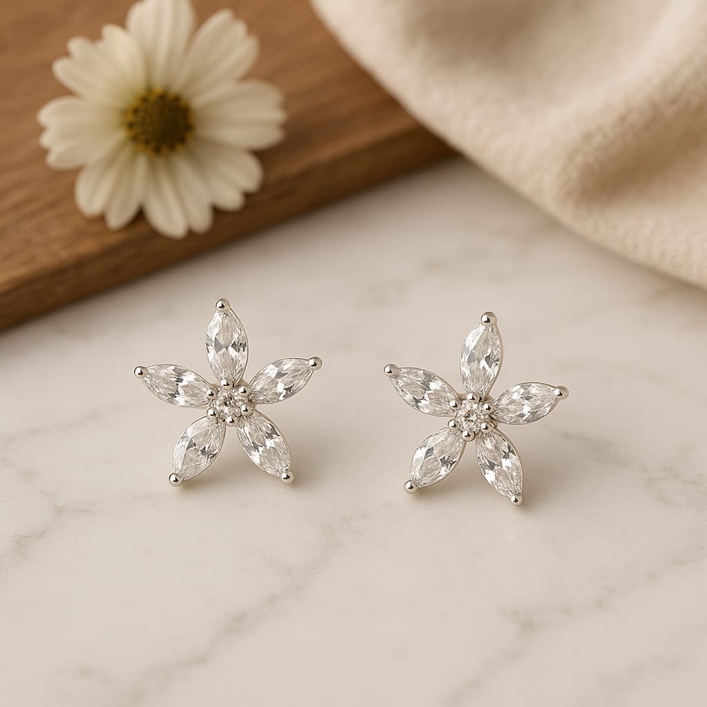 Crystal Bloom (Earring).