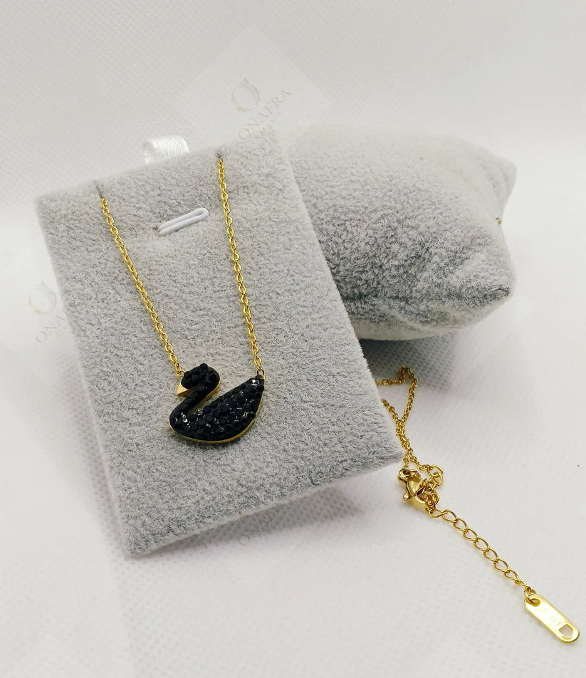 Black Swan Necklace