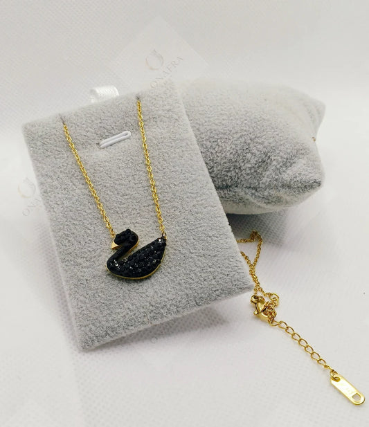 Black Swan Necklace