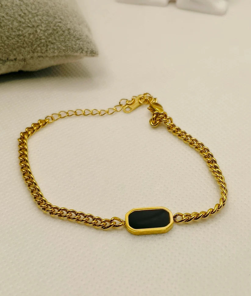 Black Necklace & Bracelet Set