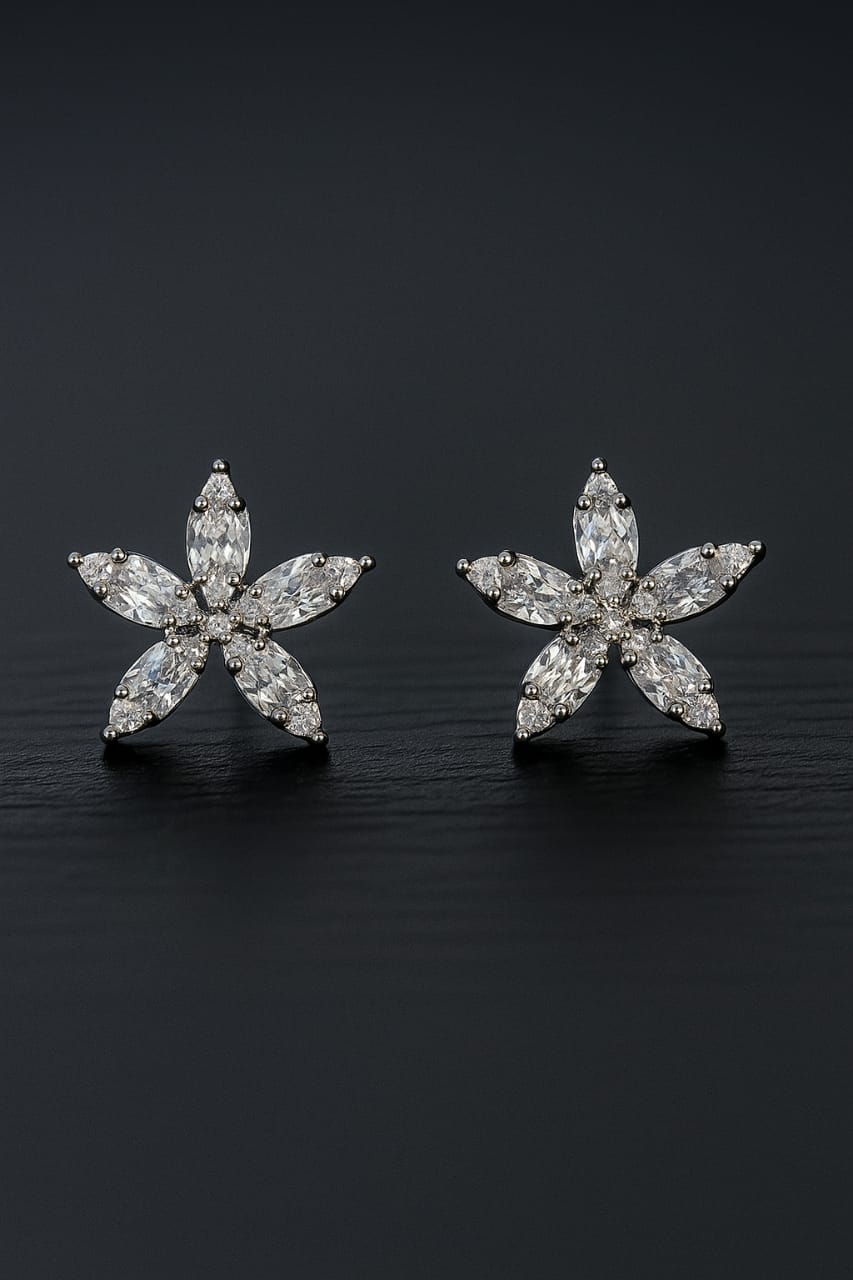 Crystal Bloom (Earring).