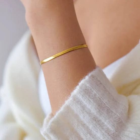 Snake chain bracelet