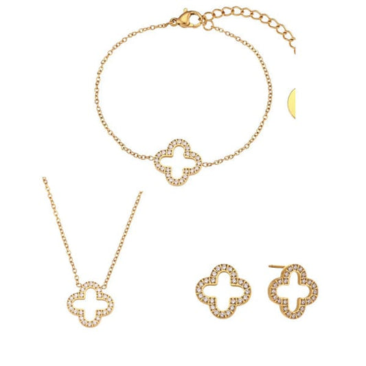 Hollow Clover Luxury Set .